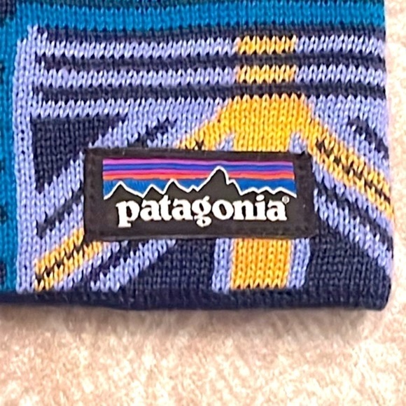 Brand New Patagonia Powder Town Headband Knit Fleece Lining Snow Beam Periwinkle main image 14